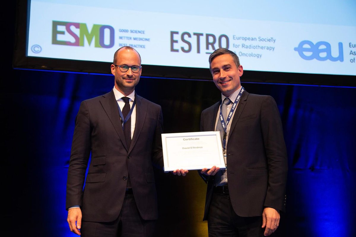 DavDandrea's tweet photo. Extremely honored to have our #eBLOC been awarded as best oral presentation at #EMUC22
A particular thank you goes to my mentor @DrShariat and all the study group that made this possible! https://t.co/2nJXkGValv