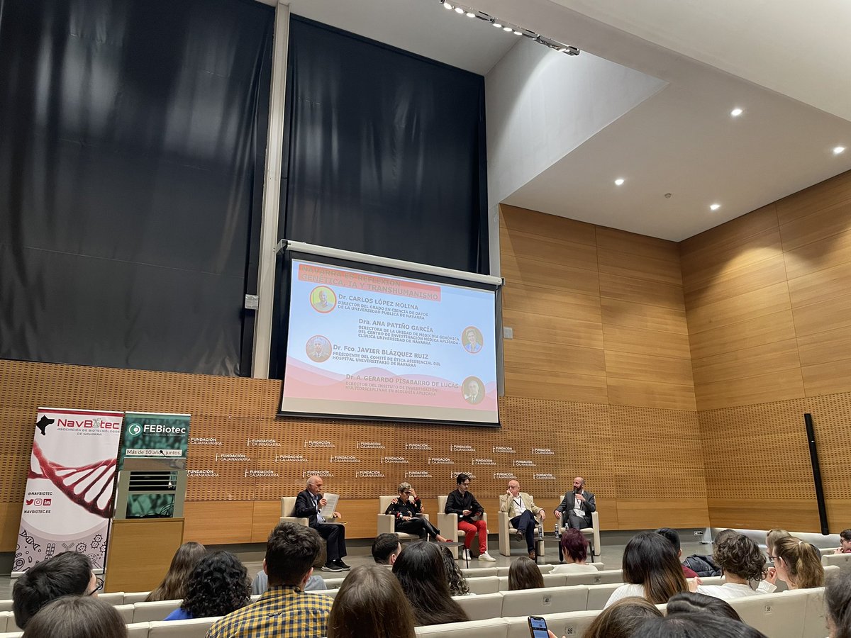 NavBiotec (@navbiotec) on Twitter photo “Genética, Inteligencia Artificial y Transhumanismo” 🧠 con Javier Blázquez Ruiz, <a href="/AnaPatinoGarcia/">Ana Patiño García</a> , Gerardo Pisabarro de Lucas y Carlos López Molina “Genética, Inteligencia Artificial y Transhumanismo” 🧠 con Javier Blázquez Ruiz, <a href="/AnaPatinoGarcia/">Ana Patiño García</a> , Gerardo Pisabarro de Lucas y Carlos López Molina