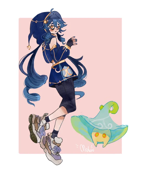 Fungi trainer!#artistsontwitter #layla 