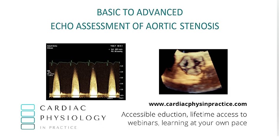 CardiacPhys_'s tweet photo. Join us for this free deep dive webinar covering echo assessment of aortic stenosis! #Cardiology #echo #echoimprovement
https://t.co/laPgAeAvyx https://t.co/vFUM4Dw1r4