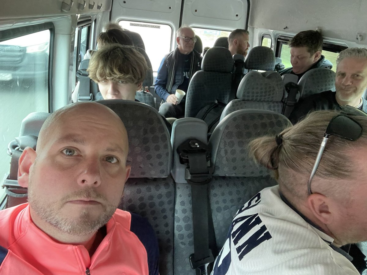 On our way to The Lane from The Isle of Wight COYS @vectisspurs @Shelfsider2 @IamPaulGibson #Spurs #TottenhamHotspur https://t.co/JcAKtKmulx