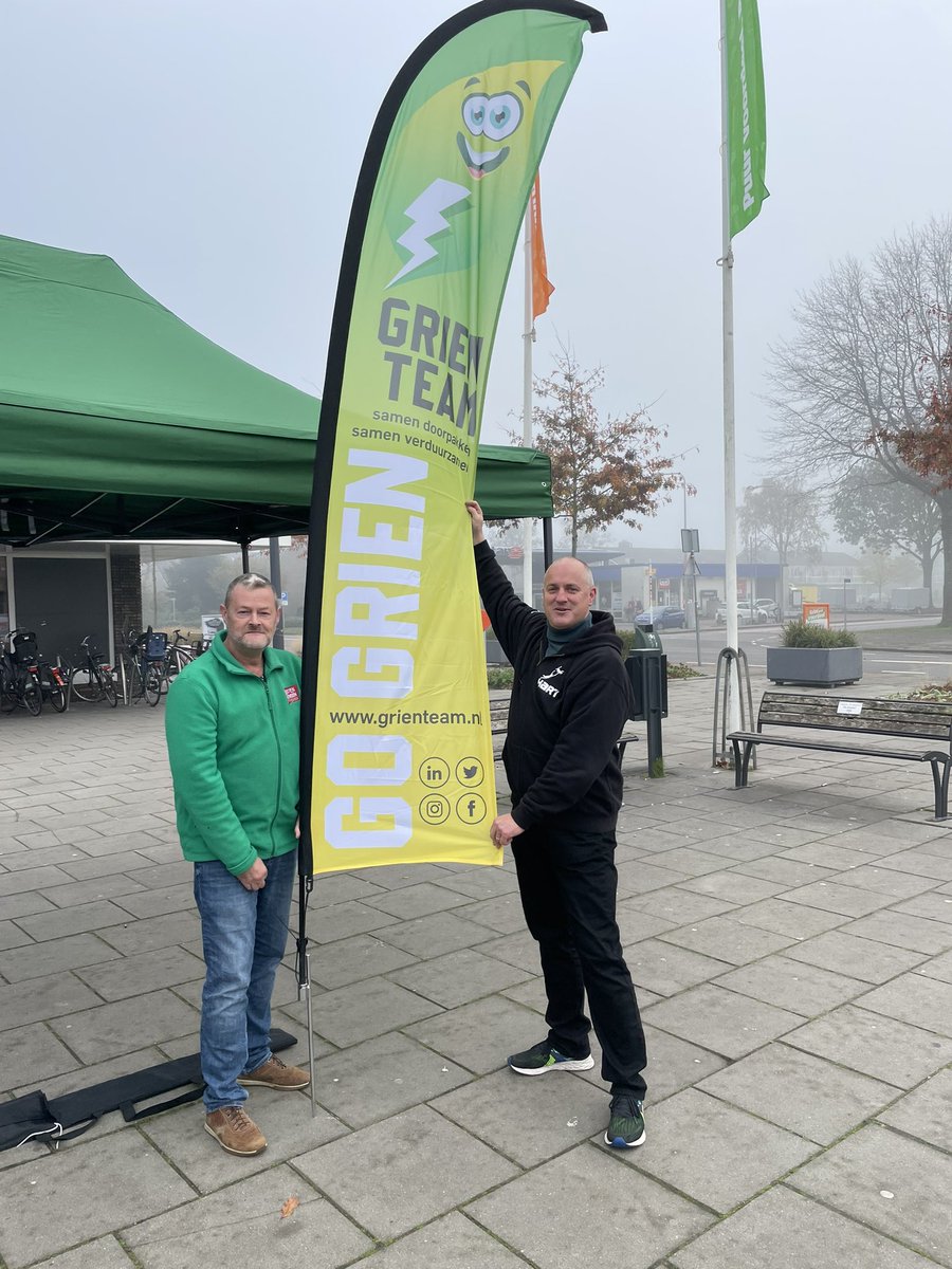 Tony Christopher en <a href="/AntonLokaal/">Anton J. Melein</a> van <a href="/BUITENgewoonGrd/">BUITENgewoon de Greiden</a> staan alweer paraat om bewoners van de wijk De Greiden in <a href="/Heerenveen/">Gemeente Heerenveen</a>, samen met de milieu-coach, te adviseren over de verduurzaming van hun woning. Zie ook: grienteam.nl