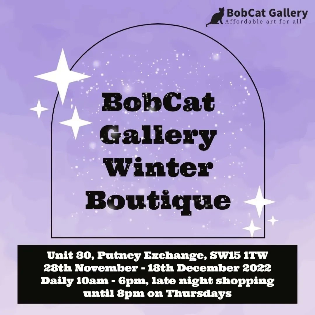 BobCat_Gallery's tweet photo. Handmade pendants from @LauraFishman heading to our Winter Boutique @putneyexchange - each is a mini work of art 😻
Join us to browse &amp; buy original &amp; limited edition art, plus handmade gifts. We'll be popping up on 28th Nov - 18th Dec ❄️
Full info at https://t.co/M8xkzXFCYt https://t.co/HrNnl9wQMh