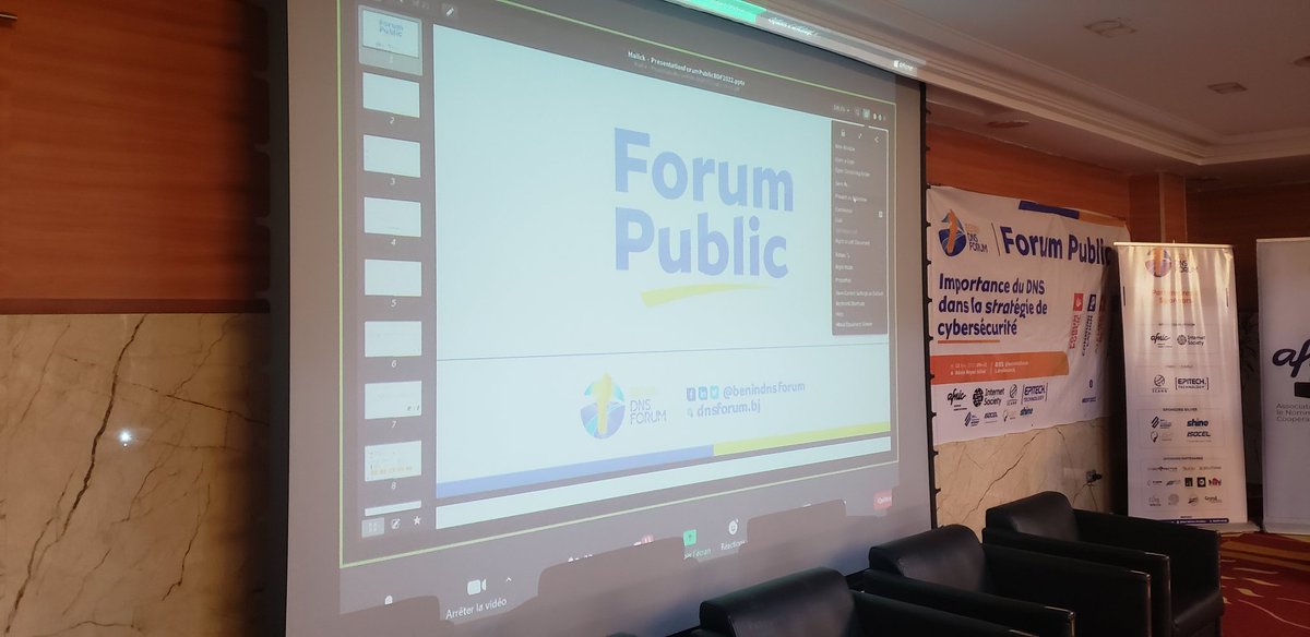 BELLOGaniath's tweet photo. @mhoungbo pdt de @benindnsforum #BDF22 #BDF2022 phase questions réponses après la com de @RamanouB. #benin @ab_benin @BeninDns @WitBenin @BeninFgi @abc_pn https://t.co/7Y4EeerNqf