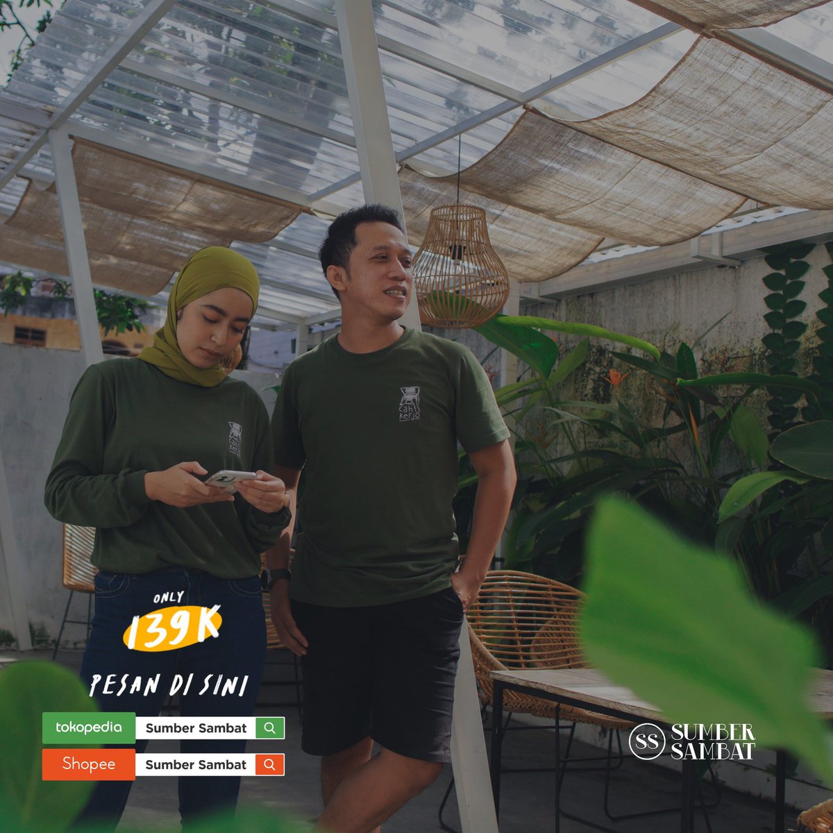 Yang kalian tunggu! BATCH TERAKHIR! NYOOOOOHH! Spesial nggo CAH KERJO!

Perlengkapan sambat ini PO, dijual terbatas sampai 16 November. Jangan sampai kehabisan, ya! Langsung gas!

Pesan di sini 👇
Tokopedia: bit.ly/cahkerjotokope…
Shopee: bit.ly/cahkerjoshopee