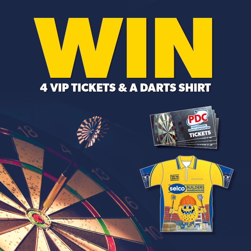 SelcoBW's tweet photo. To celebrate the return of @OfficialPDC The Grand Slam of Darts, we're giving you a chance to #win 4 tickets to the final along with a Selco darts shirt signed by @MvG180

For your chance to #win follow us and RT this post.

#Competition ends 16.11.22 https://t.co/1437oIzwbg https://t.co/CfLwtgcjtr