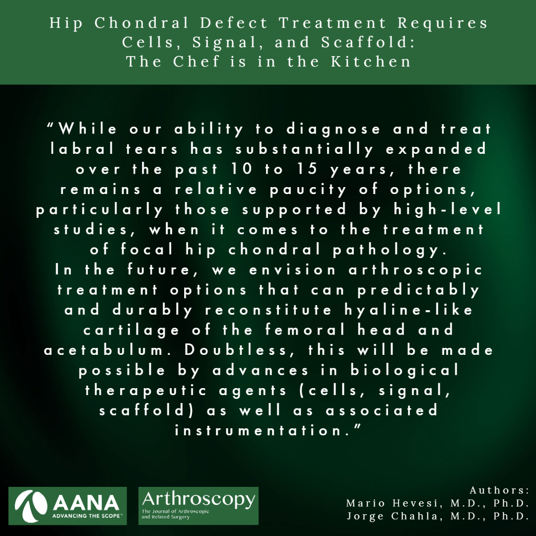 ArthroscopyJ's tweet photo. Although our treatment of cartilage in the hip lags behind other joints, "biologically enhanced microfracture" has recently been described with promising results. Editorial commentary considers how far we have come and how far we still need to go:
https://t.co/KyhsHcSPxm https://t.co/pQJBqOHMnD