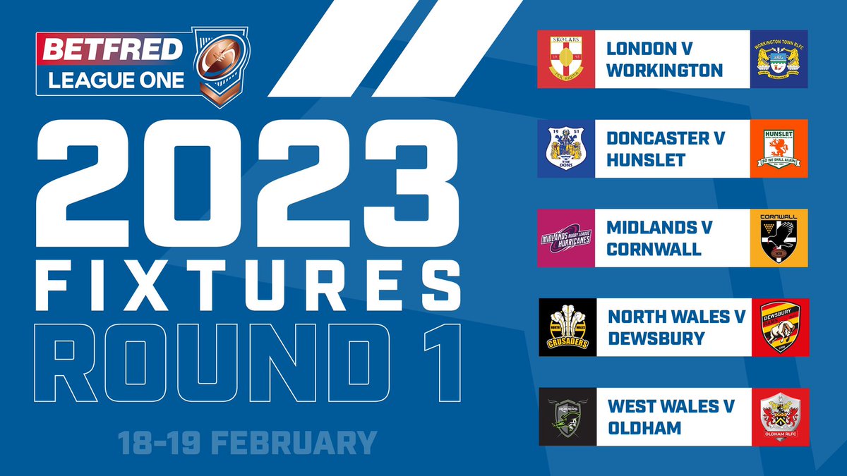 Roughyeds's tweet photo. We can confirm our opening game of the 2023 season will be a trip to @WWRaidersRL.
🔴⚪️
#OldhamRL2023 | #YedsTogether https://t.co/5XbI8E4rrK