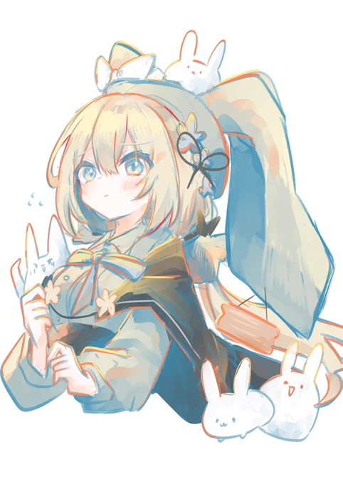 12日目/うさぎの子#オリジナル 
