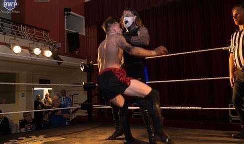 BenReid25799's tweet photo. Few shots from my debut at @BritWrestle !! Not sure why but Isaac North loves throwing me about 😂 https://t.co/romirt9roF