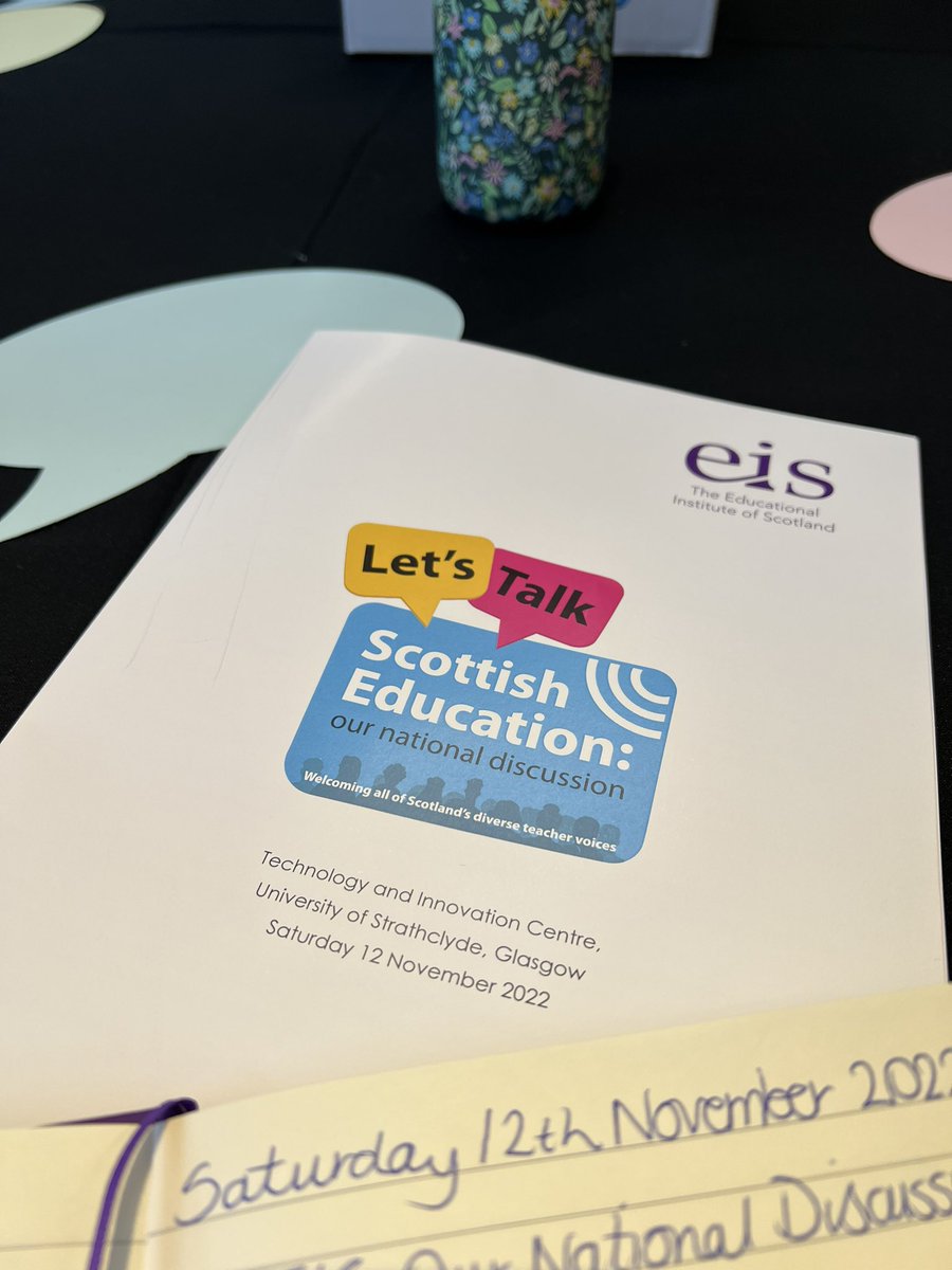 Spending Saturday morning  with @EISUnion colleagues & talking education. #TalkScottishEducation