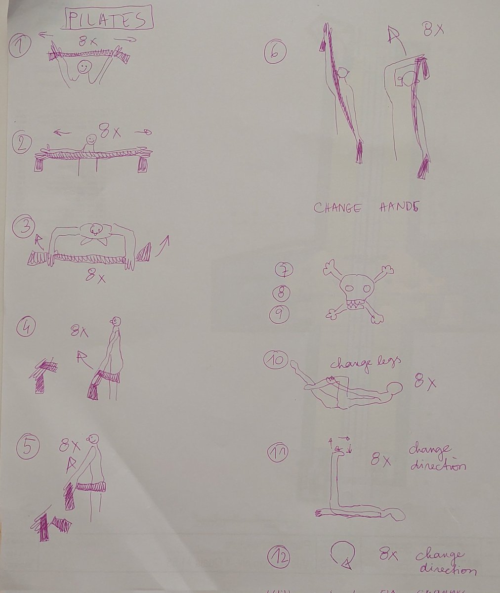 sashimiada's tweet photo. @macomoroni Just back from a pilates class. Took some notes, wanna do a colab? https://t.co/sRE4zzEQII