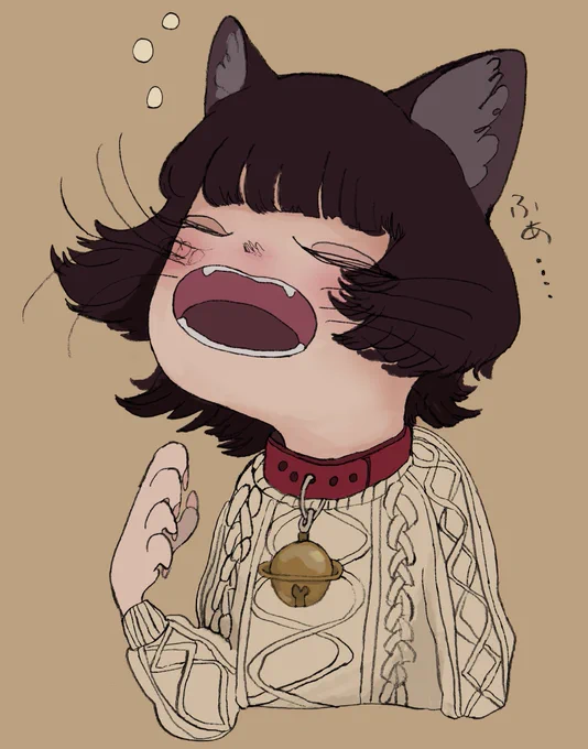 ねむいにゃ 