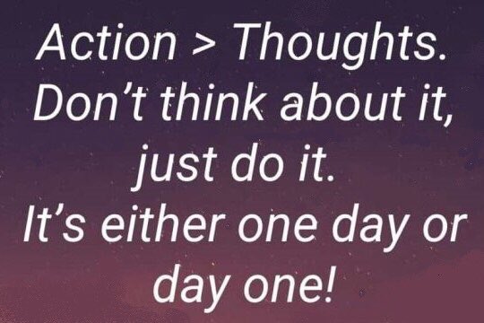 My top 5 for today.
1. Your excuses have no control over you. Challenge them! 
2. You can only love others to the extent you love yourself. 
3. Have a purpose,seek a goal,aim it out. You know you can do it. 
4. Take care of that soul. 
5. I am ready for my next big adventure