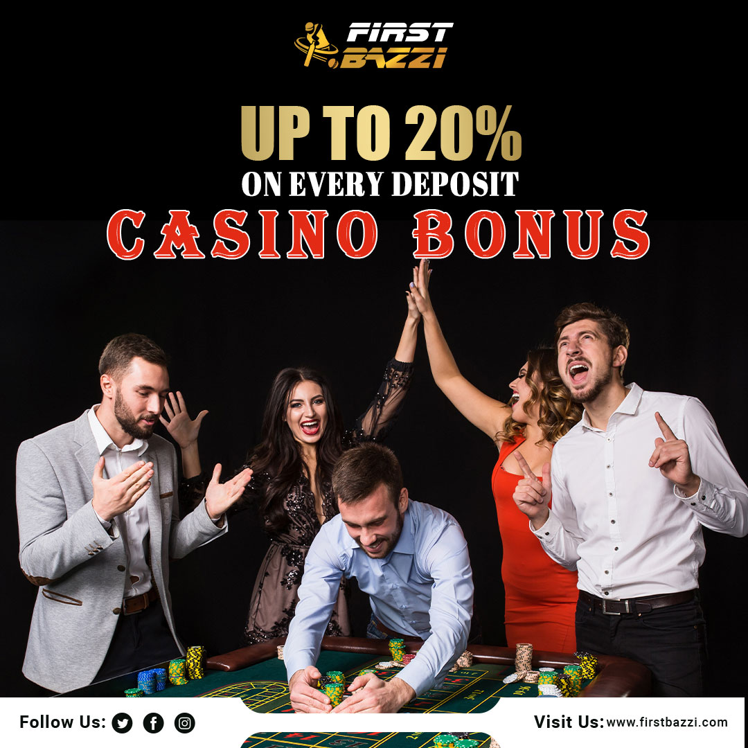 firstbazzi's tweet image. Just imagine what your life would be like if you had a little extra luck on your side.
Explore Weekend Bonus Waiting for you
Club Bonus on Every Deposit of up to 20%
.
Join Now to get started.
Link in Bio…
.
.
.
.
#amazingbonus #bonus #games #teenpatti #Casino #PAKvsENG
