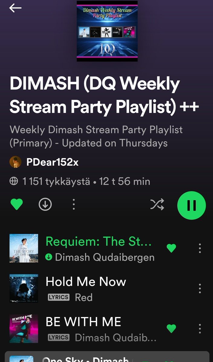 Soile_koo's tweet photo. @PDear152 Hello 🌸 everyone
Happy Saturday ☕
Nice to be here again streaming together #DimashStreamingParty and this time on time 😁

Great playlist 🌹 like always Thank you for making it ❤️
@dimash_official 
#TheStoryOfOneSky 

Let's #FlyAway with music 🎵🎈🎊🎉🥳 https://t.co/B12mulRuxR
