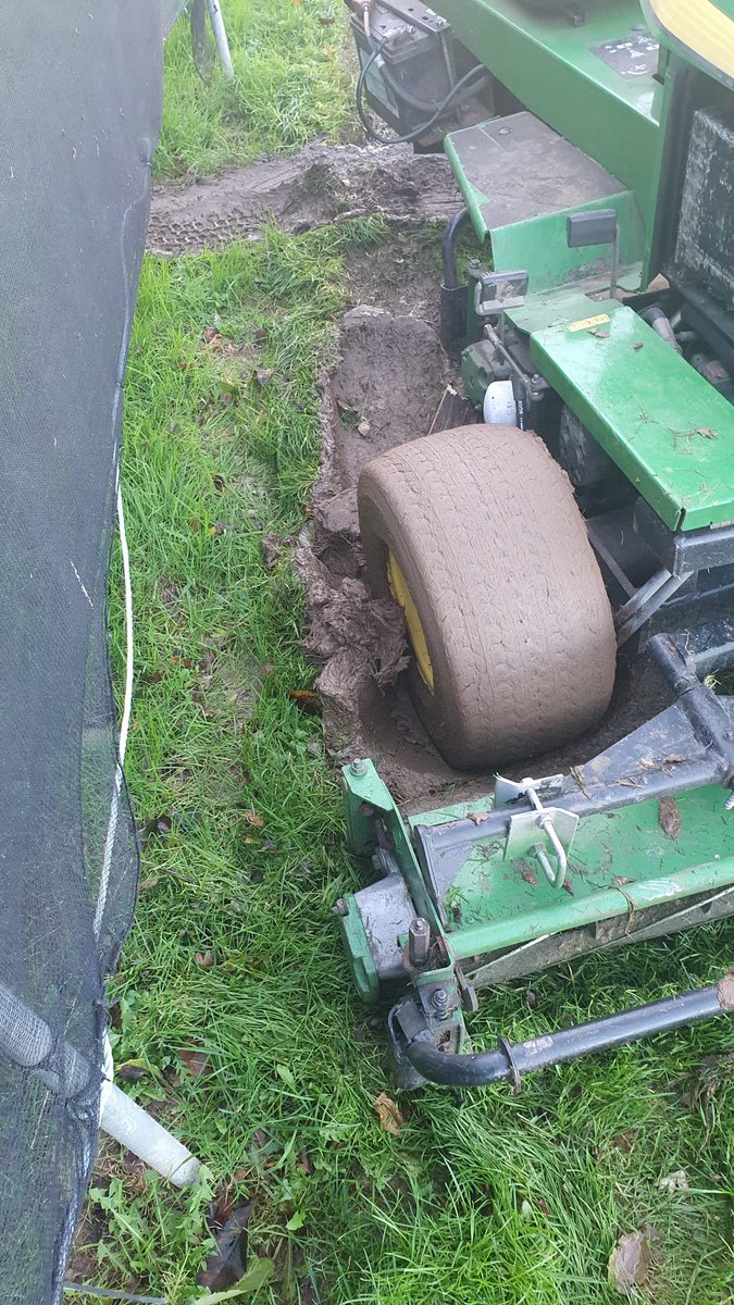 Here’s a picture taken a bit nearer than the flyover 🤦🏻‍♂️ thanks to <a href="/wick_club/">Wick Football Club</a> for their attempts to get the game on, unfortunately, it’s a tad boggy.

The balding fellas from Bognor look forward to welcoming you lads in the rearranged fixture 🦄