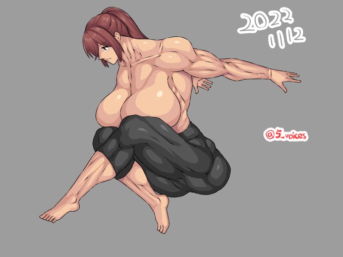 ポートレ模写。乳首隠した状態のトップレスすぐ抜ける。 