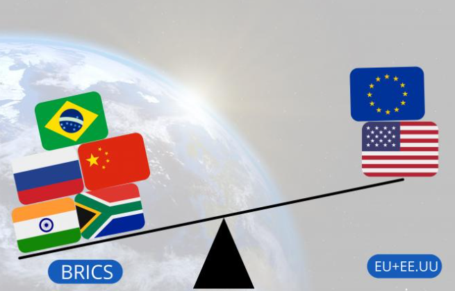 EmbaCubaFrancia's tweet photo. 🧐Redéfinir l'équilibre des pouvoirs.

❌Aucune guerre impérialiste ne peut mettre fin aux calamités, ne produit pas de nourriture et ne guérit pas les maladies.

✅Les BRICS sont porteurs d'espoir. La coopération économique et commerciale est une alternative possible. https://t.co/Rbnr2IXONY