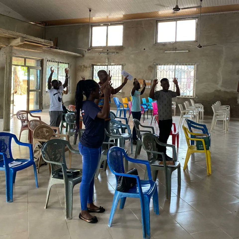 crighana's tweet photo. #DataCollection training at Bibiani yesterday. Actual data collection to start next week. IPs from different organizations were present to contribute and also take part in the exercise.
#Training #ChildProtection #GCLMS #Children #crighana #AnAdultIsAChildWhoHasSurvived https://t.co/RWfsWWN1t9
