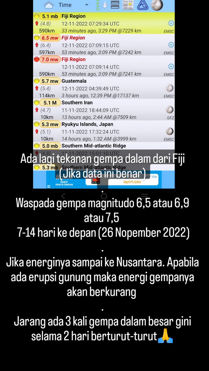 satzchoochoo's tweet photo. MITIGASI SEGERA!!!!
.
#gempa #bumi #magnitudo #erupsi #gunung #berapi #tanah #ambles #longsor #earthquake #earthquakes #erupt #mount #volcano #krakatau #sumatera #java #sulawesi #banda #bali #nusantara https://t.co/hBA81TBdjn