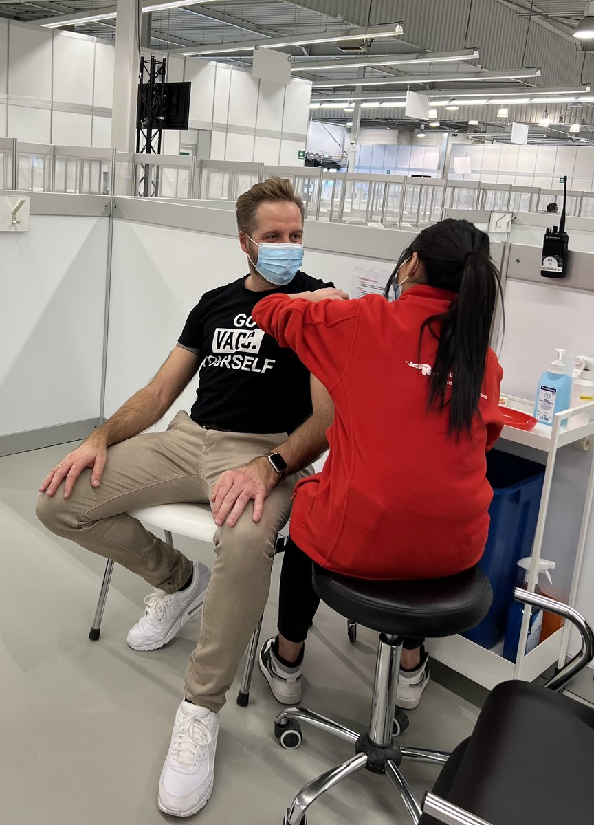 Gewoon doen, mensen. 💪🏼💉

#booster