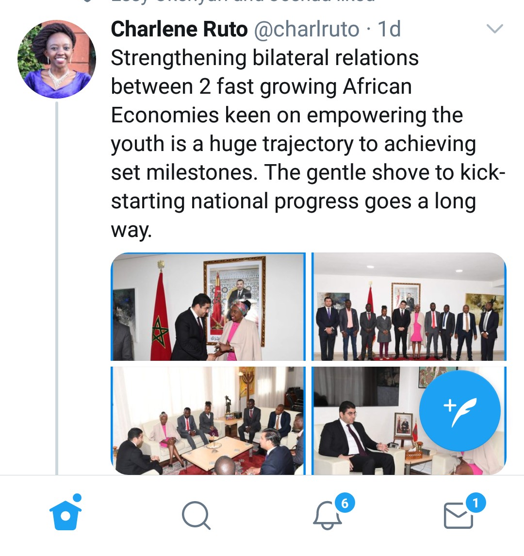 vicokul's tweet photo. @scherargei What about Charlene Ruto shuttle diplomacy? https://t.co/6dQvDxJz7f