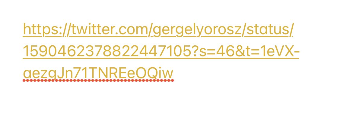 GergelyOrosz's tweet image. When you share a tweet, the URL copied contains a parameter ?t=XYZ. This is the encoded user ID of the person who shared this tweet (aka your user ID). Twitter can track this way who views the link that you shared elsewhere.

To maintain privacy, manually delete this parameter.