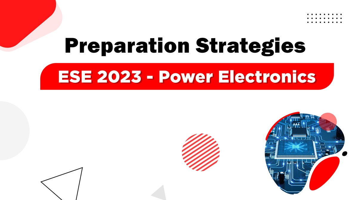 MADEEASY_Delhi's tweet image. Want to excel in the top-scoring subjects such as Power Electronics. Read the blog post on ‘Preparation Strategies: ESE 2023 – Power Electronics’ to know it.

Read now: bit.ly/3GsdWyT

#PowerElectronics #ESE #PowerElectronicsEngineer #ESE2023 #PowerElectronicsDevices