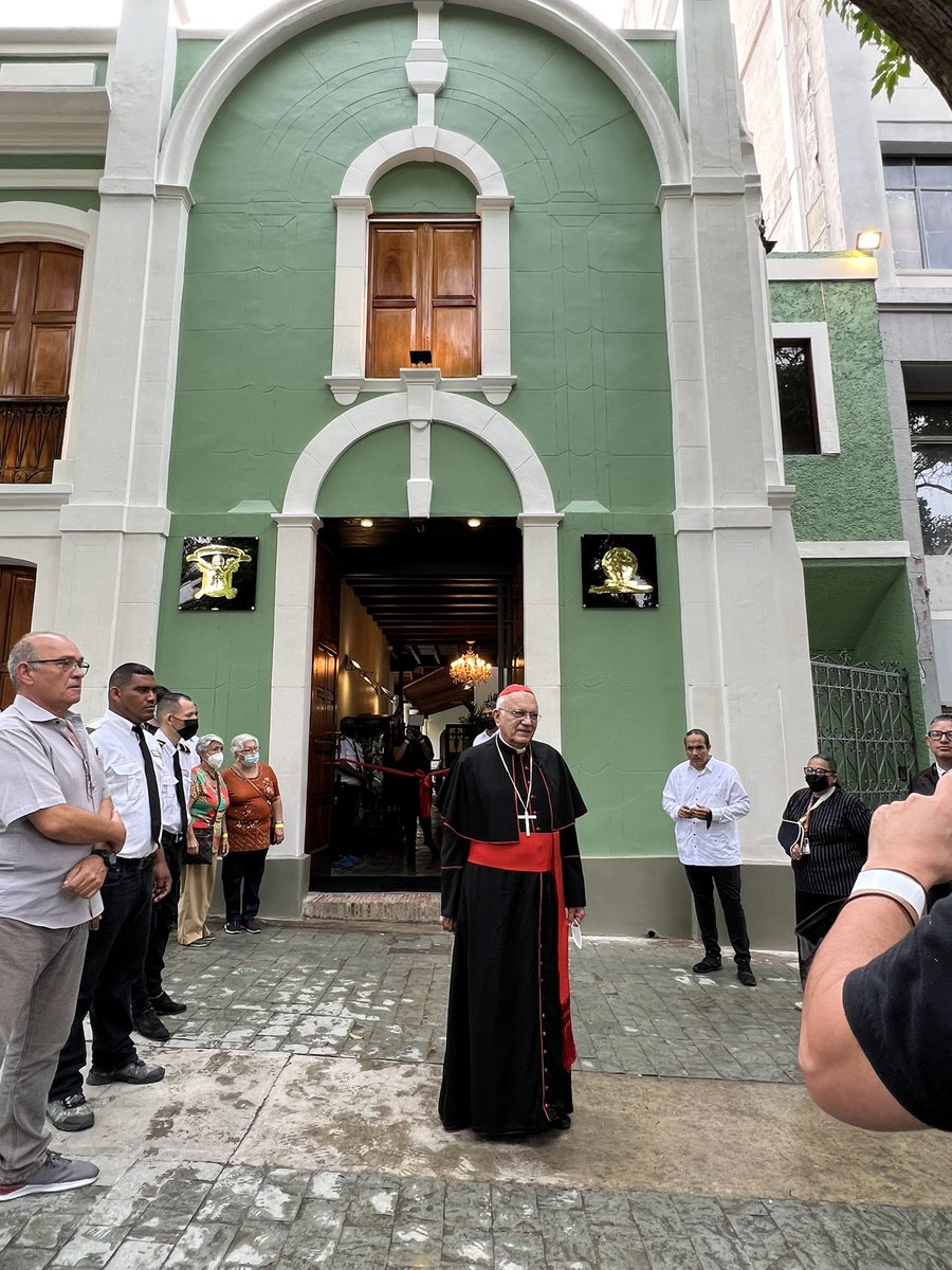 diegoarroyogil's tweet photo. El cardenal Baltazar Porras inaugura el Museo Sacro de Caracas, una institución que ha sido sometida a una remodelación profunda desde hace años gracias al esfuerzo y las gestiones del padre Rino Gaspare Salerno. https://t.co/M6aI0WXNCJ