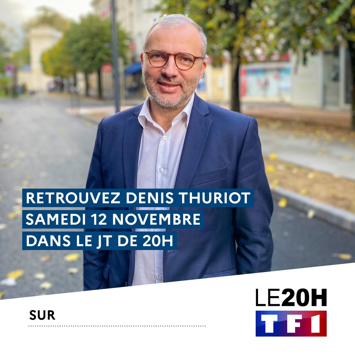 denisthuriot's tweet image. 📺 Retrouvez-moi ce soir dans le JT de 20H
