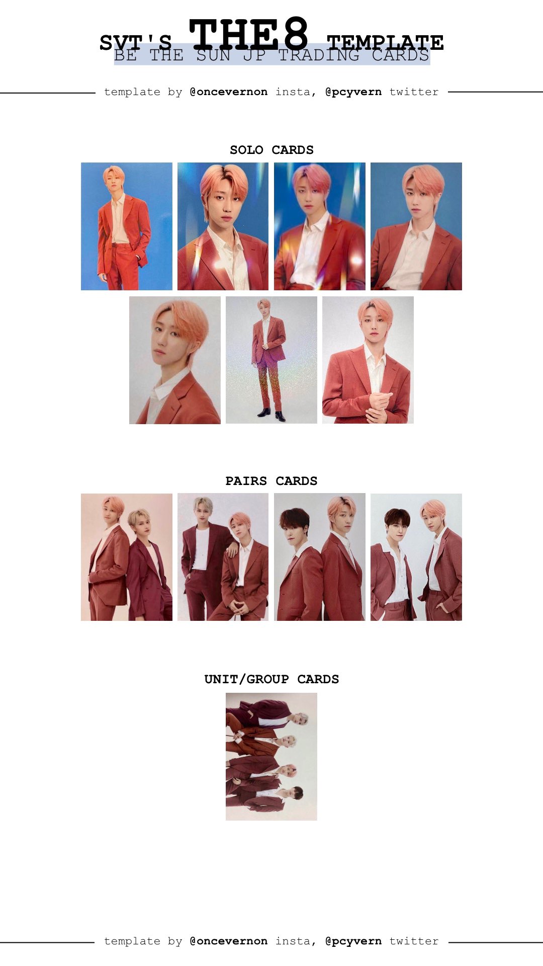 SEVENTEEN 「BE THE SUN」 ポストカード THE8 s-l400.jpg