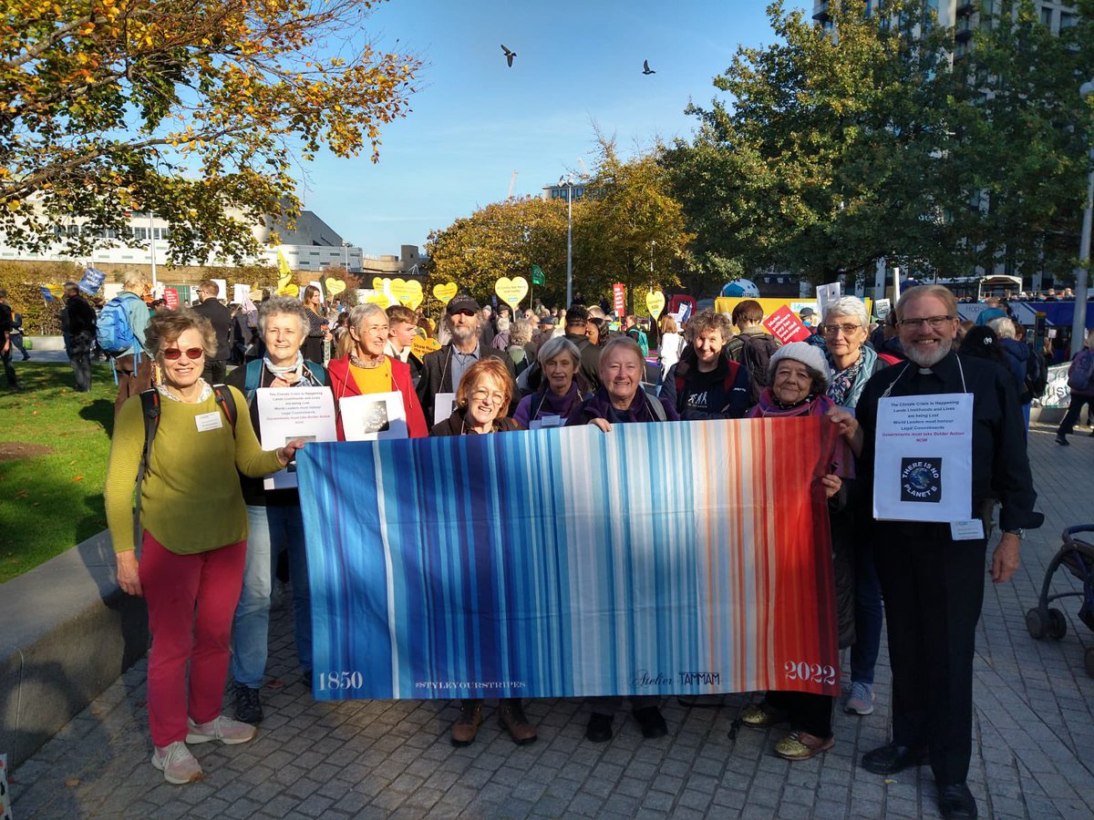 In solidarity, no more fossil fuels, system change not climate change. We are nature healing itself, we are history making itself #ClimateJustice #LossAndDamage <a href="/StJPiccadilly/">St James's Church, Piccadilly</a> @CClimateAction <a href="/CofEEnvironment/">Church of England Environment Programme</a>