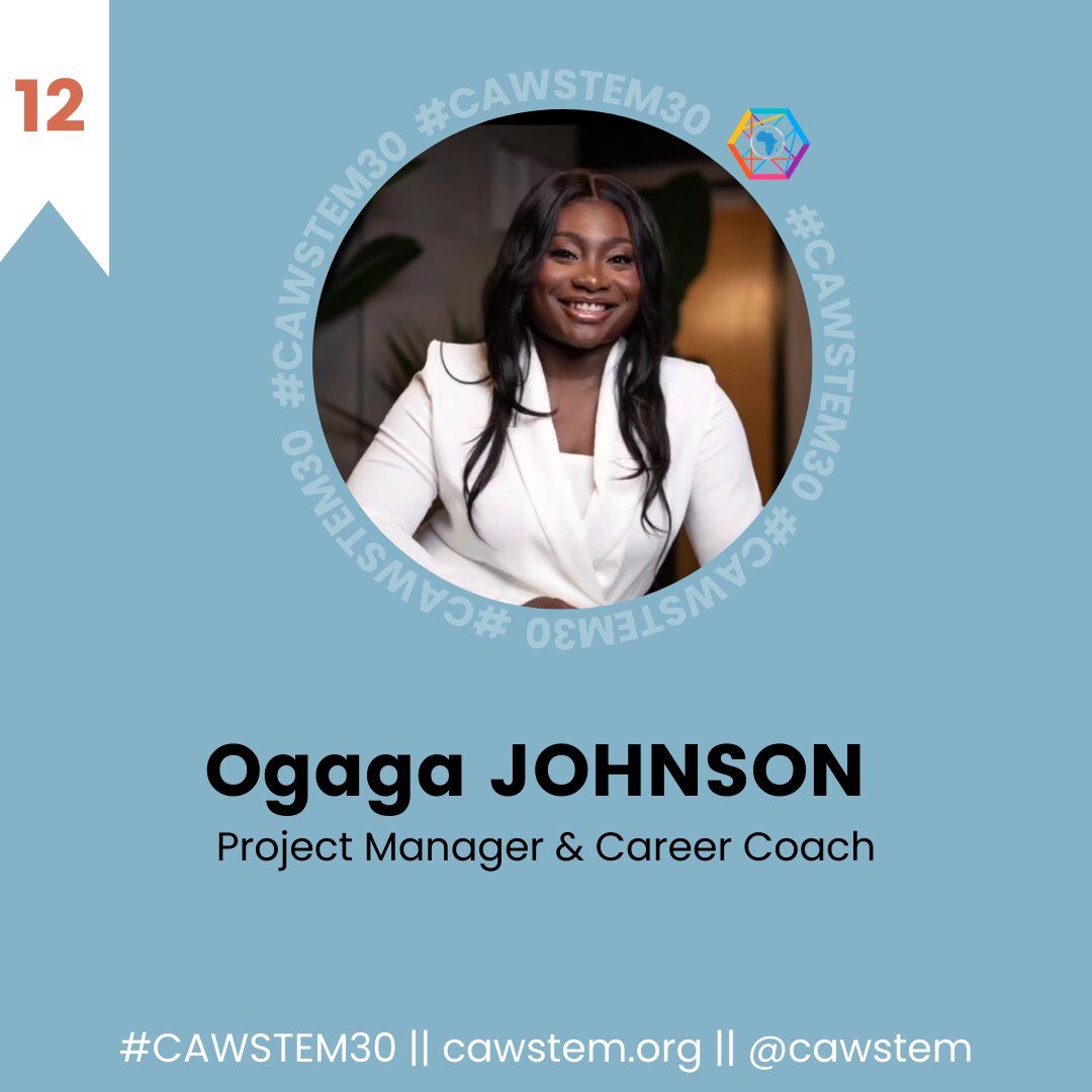 cawstem's tweet photo. #11of30
She is a certified Project Management Professional (PMP) & Scrum Master (CSM) with expertise in driving the delivery, implementation, and adoption of change and transformation initiatives to build best-in-class processes, products, and services.
#womeninSTEM #CAWSTEM30 https://t.co/N0db67iZQp