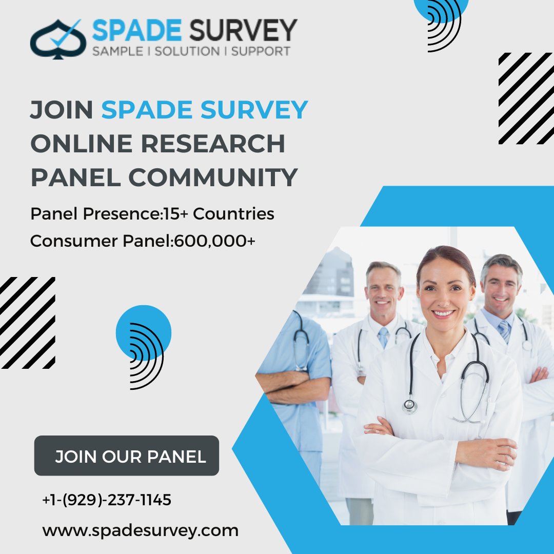 Join Spade Survey Research Panel and take part in qualitative research studies across the USA, Europe, and Asia:
Join Our Research Panel:bit.ly/2WJMLrP
#healthcarepanel #healthcaresurvey
#spadesurvey #surveypanel
#datacollection #healthcarepanelusa
#healthcarepaneluk