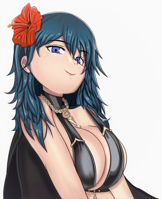 ビーチで涼しげな眼差しを向けるベレス先生。うわーっ🧐💕💕✨ 