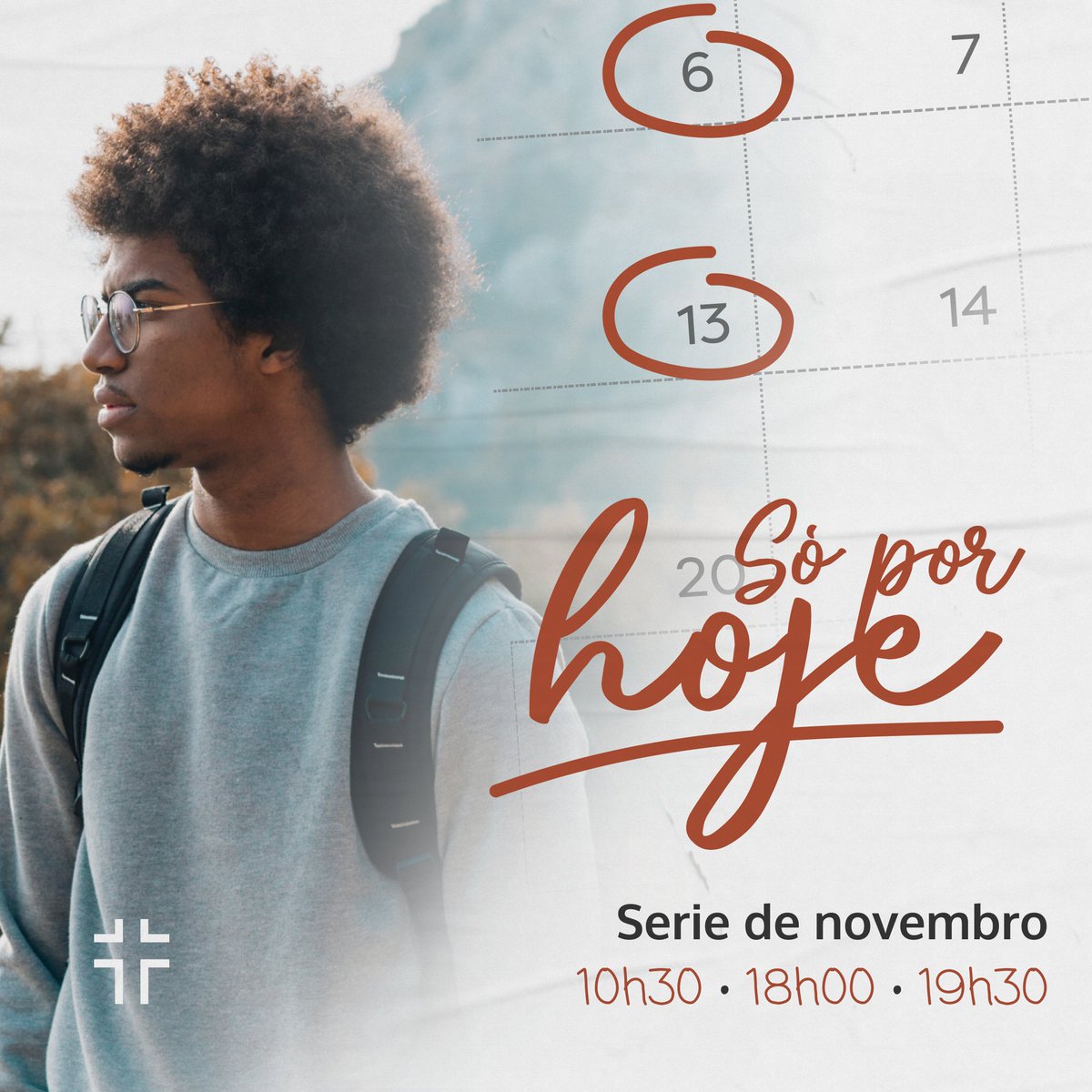 hubsorocaba's tweet photo. Ao tentarmos mudar um hábito ou controlar um vício vamos perceber o poder do pecado sobre nós. Diariamente enfrentamos esse desafio. Por isso a reflexão desse domingo é “Só por hoje”: vou reconhecer meus limites e desejos. 10h30 | 18h00 | 19h30 
Acesse: https://t.co/CJriQReU2Z https://t.co/V50iKb0faQ