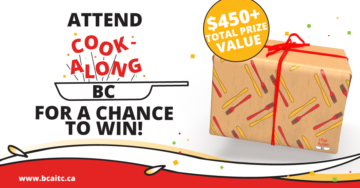 bcaitc's tweet photo. ✨PRIZE ALERT! Attend the #CookAlongBC event on Dec 6 for a chance to win AMAZING prizes (including White Spot gift cards) totalling $450+! https://t.co/Vw4eBgfiy9!
Thanks to the prize donors: @bcaitc, @White_Spot, BC Cattlemen’s Assoc., & @BCMilk. https://t.co/n1mVYZXnSb