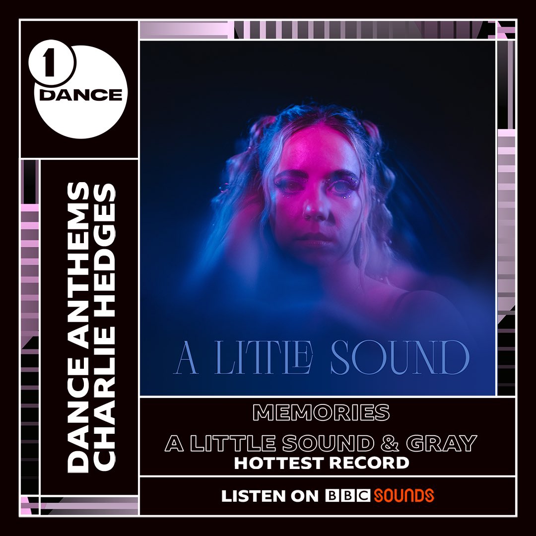 alittlesounduk's tweet photo. Our new track “Memories” HAS JUST BEEN CHOSEN FOR BBC RADIO 1’S HOTTEST RECORD! 🔥🔥🔥
You can catch it between 4 and 7 as part of Charlie Hedges Dance Anthems show 🎙️
Huge thank you to @charliegedges1 and the team at @bbcradio1 the support means everything! ❤️
#hottestrecord https://t.co/JLZsM1zCGC