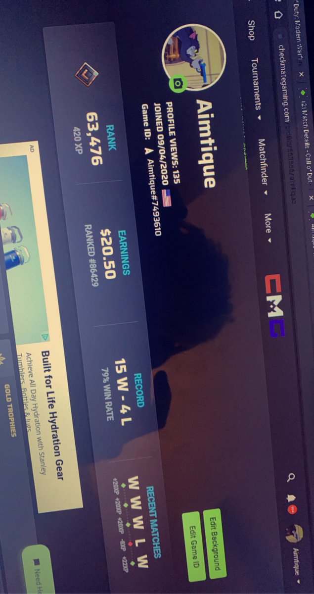 first CoD ive played fr in 10years 😴

CMGs solo’s / duo’s record .. 

been doin Cash/Xp matches and tournies coming soon 🤔 hmu