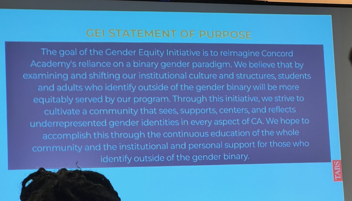 MsVConfesor's tweet photo. grateful for the opportunity to be @TABSorg boarding school conference this year in Washington! Lots of learning about social media, mental health and gender inclusivity. #tabs2022 https://t.co/jQr1wBAXEW