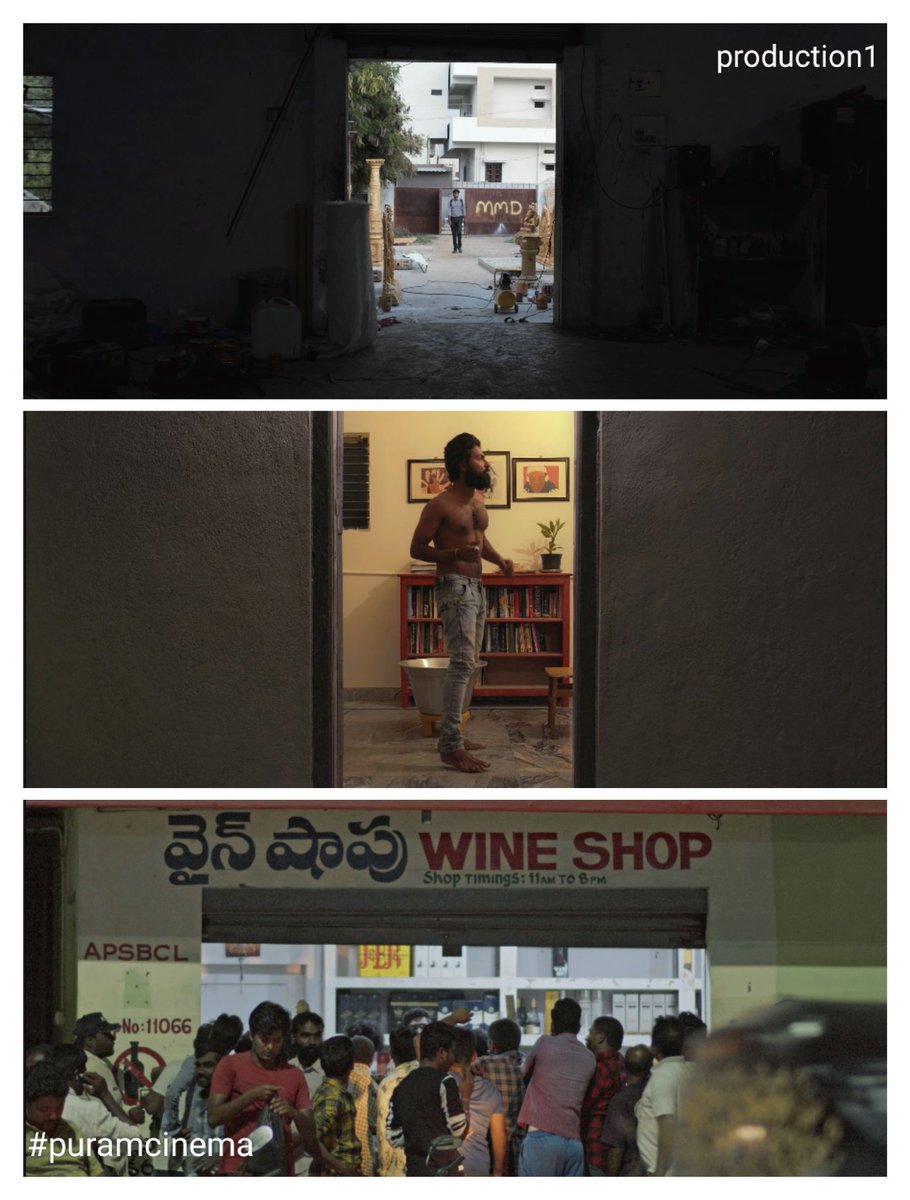 PuramCinema's tweet photo. We chose to make a film about common people. So, our DoP Anil mallela stuck to the basics of composition. It produced some surprising results!

#puramcinema https://t.co/e8IMKZnC4w