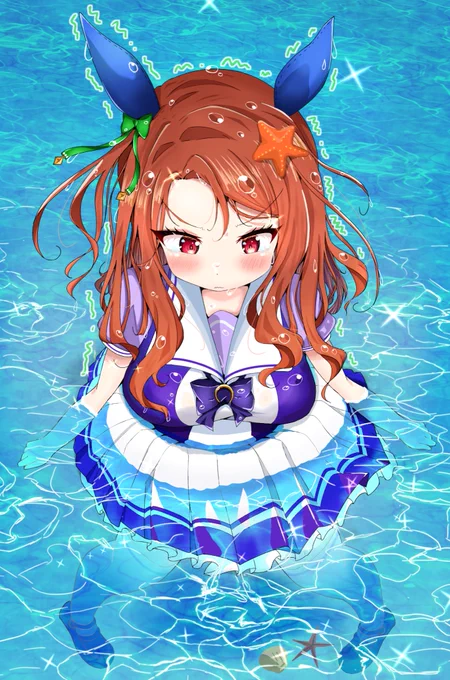 #フォロワー1万人以下の絵師が力作を投稿してたくさんのフォローを貰うタグ#ウマ娘 やっぱりキングですね! 