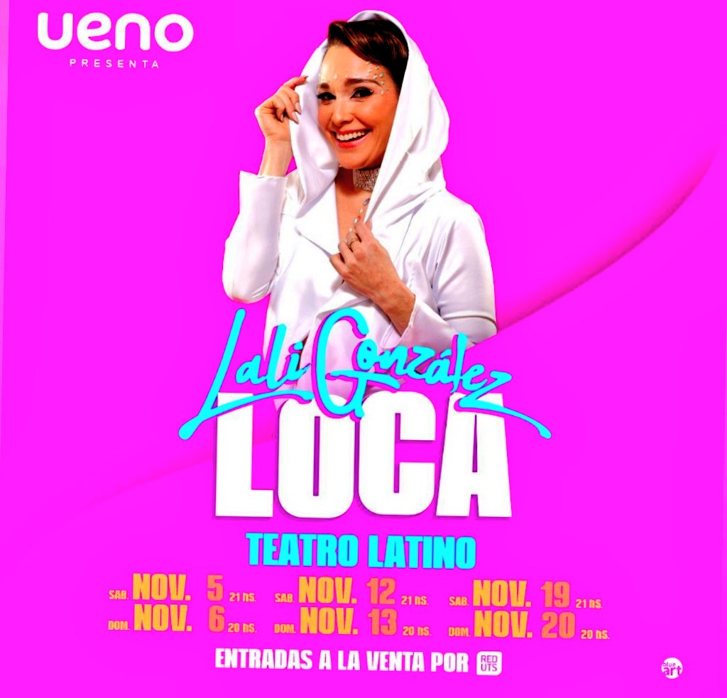 TEATRO. LOCA. ÚLTIMAS FUNCIONES SÁBADO  21H Y DOMINGO 20H- Nuevo Unipersonal de <a href="/lalilalig/">Lali Gonzalez 🇵🇾🇦🇷</a> . <a href="/Teatrolatinopy/">Teatro Latino</a> (Tte. Fariña c/ Iturbe) Entradas Gs. 100 mil  A TRAVÉS DE @RedUTS_Py <a href="/DaveWeil84/">Dave Weil</a>