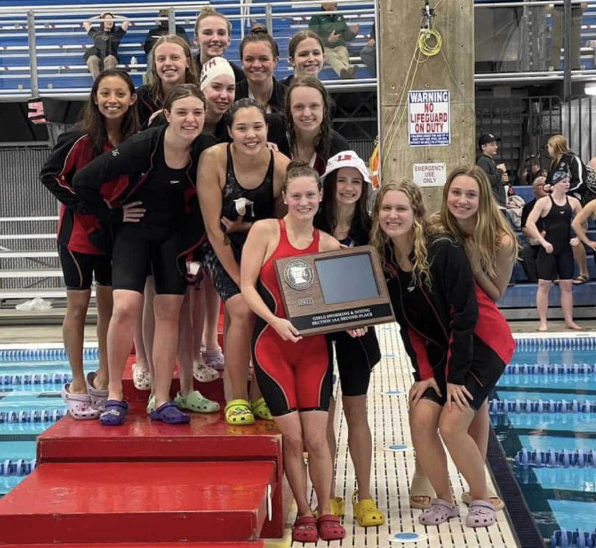 Lakeville North High School (@lnhs_panthers) on Twitter photo Congrats to <a href="/SwimLnhs/">LN Girls Swimming and Diving</a> for the Section 1AA runner-up finish, setting FOUR new SCHOOL RECORDS and THREE new SECTION RECORDS!
...Good luck at State next week!
Thursday & Friday; 6pm, at the Jean K. Freeman Aquatic Center (UofM).
Info about State: mshsl.org/sports-and-act… Congrats to <a href="/SwimLnhs/">LN Girls Swimming and Diving</a> for the Section 1AA runner-up finish, setting FOUR new SCHOOL RECORDS and THREE new SECTION RECORDS!
...Good luck at State next week!
Thursday & Friday; 6pm, at the Jean K. Freeman Aquatic Center (UofM).
Info about State: mshsl.org/sports-and-act…