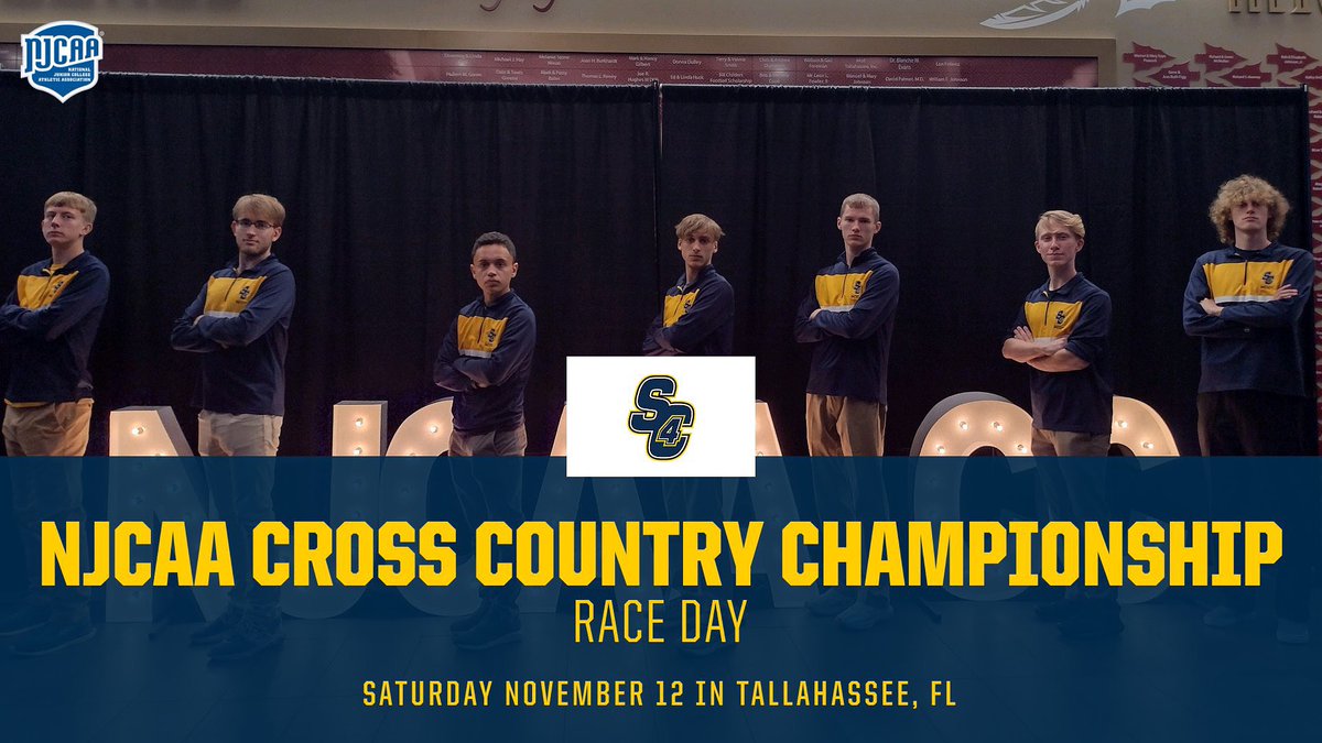 sc4athletics's tweet photo. GOOD LUCK to our Men’s Cross Country team as the compete in the NJCAA DII Cross Country Championship today in Tallahassee, FL.

#SkipperPride https://t.co/lJt4SVVk9q