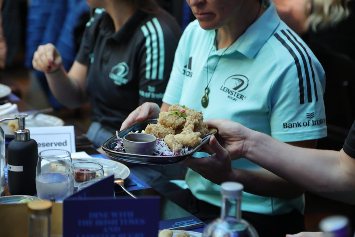 SabaDublin's tweet photo. Good company, good chats, good food and great insights in Saba South William Street! 
#ITFoodMonth @IrishTimes  @IrishTimesFood @leinsterrugby @SabaDublin https://t.co/7ZJ8GSJpzl