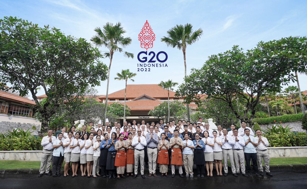 #WestinBali together with the island’s pride BICC are proud to contribute to the most anticipated event of the year. 
We are more than ready to truly support 2022 G20 Bali Summit that will go down the history. The event that puts Bali, once again, in the global spotlight.