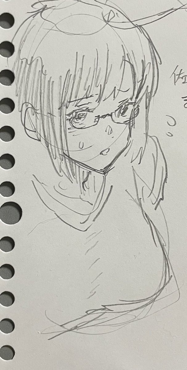 メガネの女しか描けない体になってる 