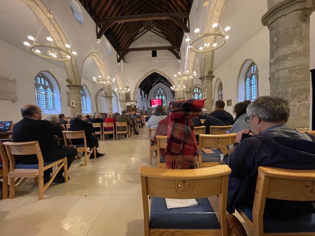 revjdouglas's tweet photo. Reflecting on the call to ‘change, serve &amp; grow’… 
#DiocesanSynod #CalledTogether
⁦@SeeOfRochester⁩ ⁦@churchofengland⁩ https://t.co/m42NNVVGrg